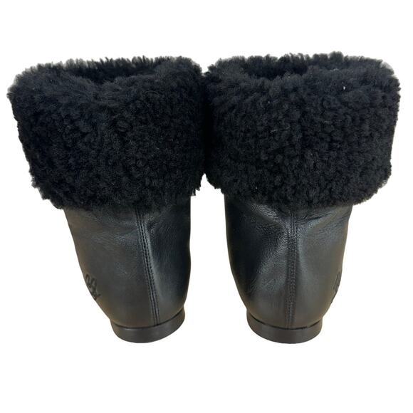 Mansur Gavriel NWOB Cosy Black Lambskin Pull On Boots Women's Size 36 (US 6) - Picture 3 of 7